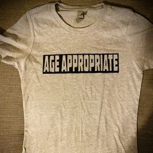 Age Appropriate T Shirt size XS